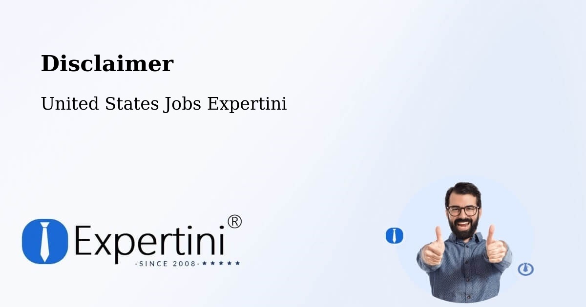Disclaimer – Hartley - United States Jobs Expertini